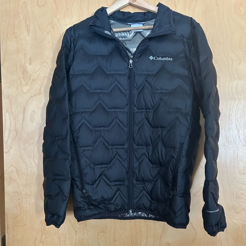 Columbia Black Quilted Jacket